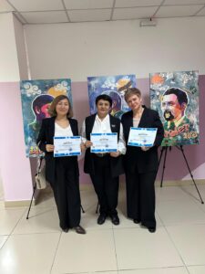 🎓 Жетістікке жеткен ұстаздарымызбен мақтанамыз! 🌟2025 жылдың 29 қазан күні Абай Құнанбаев атын